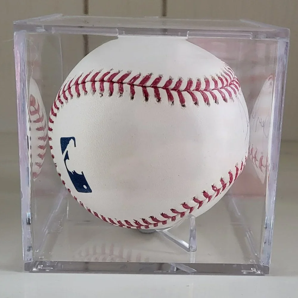 Jerry Remy Autographed MLB Baseball with case - Picture 4 of 4